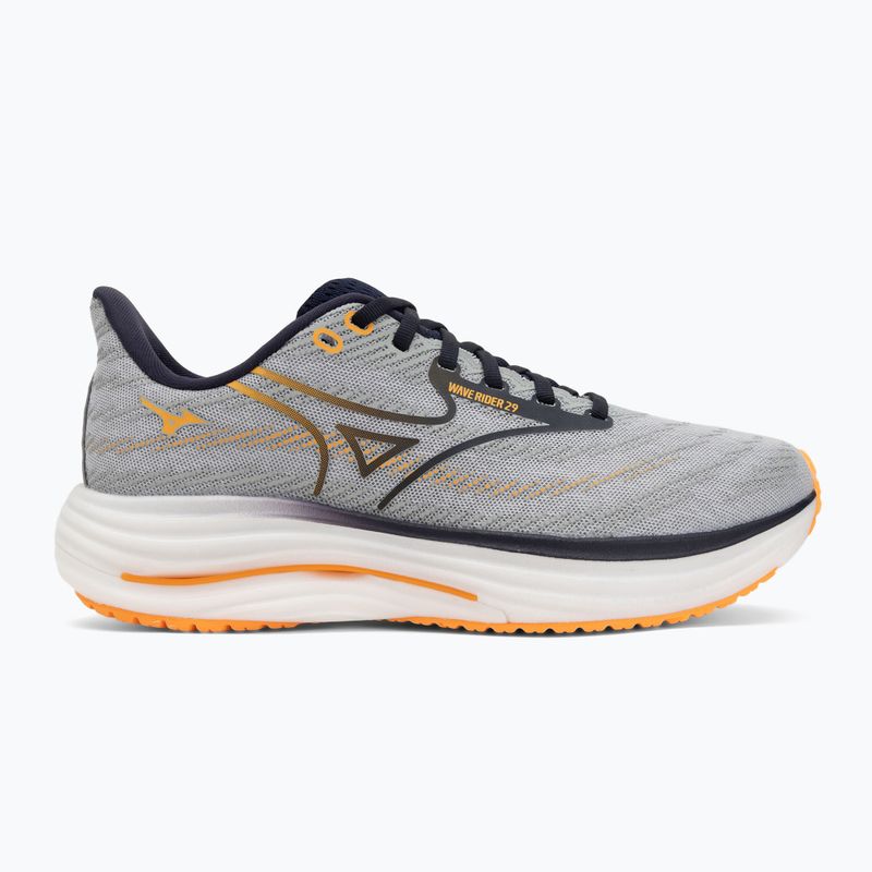 Încălțăminte de alergare pentru bărbați  Mizuno Wave Rider 29 harbor mist/baritone blue/tang orange 2