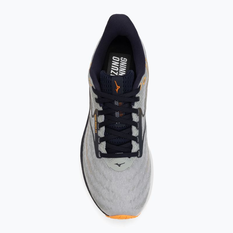 Încălțăminte de alergare pentru bărbați  Mizuno Wave Rider 29 harbor mist/baritone blue/tang orange 5