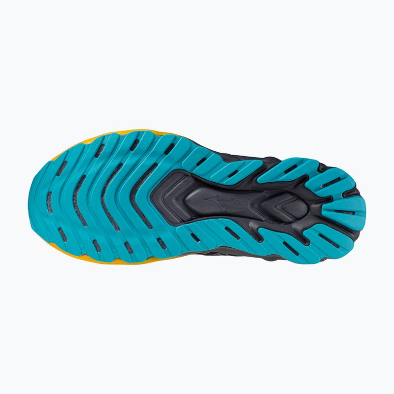 Încălțăminte de alergare pentru bărbați  Mizuno Wave Skyrise 6 odyssey gray/icelandic blue/citrus 4