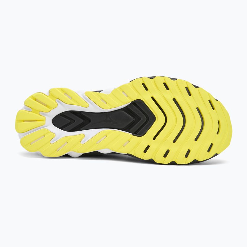 Încălțăminte de alergare pentru bărbați  Mizuno Wave Skyrise 6 black/harbor mist/lemon tonic 4