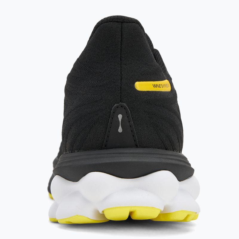 Încălțăminte de alergare pentru bărbați  Mizuno Wave Skyrise 6 black/harbor mist/lemon tonic 6