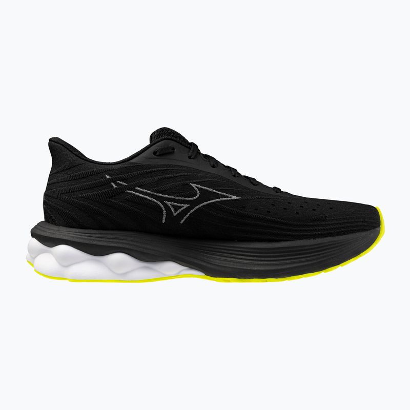 Încălțăminte de alergare pentru bărbați  Mizuno Wave Skyrise 6 black/harbor mist/lemon tonic 9