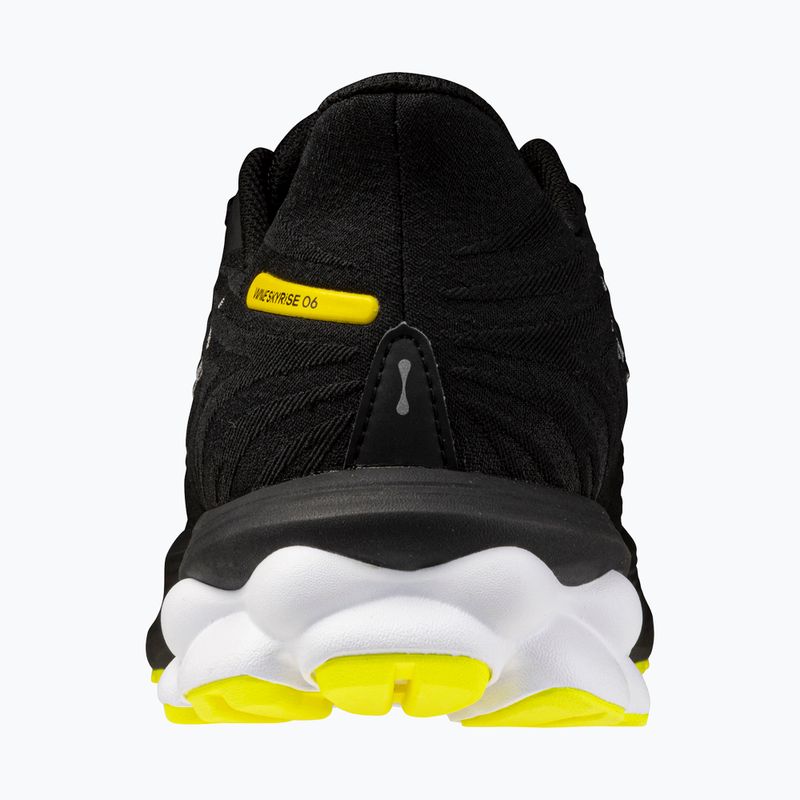 Încălțăminte de alergare pentru bărbați  Mizuno Wave Skyrise 6 black/harbor mist/lemon tonic 10