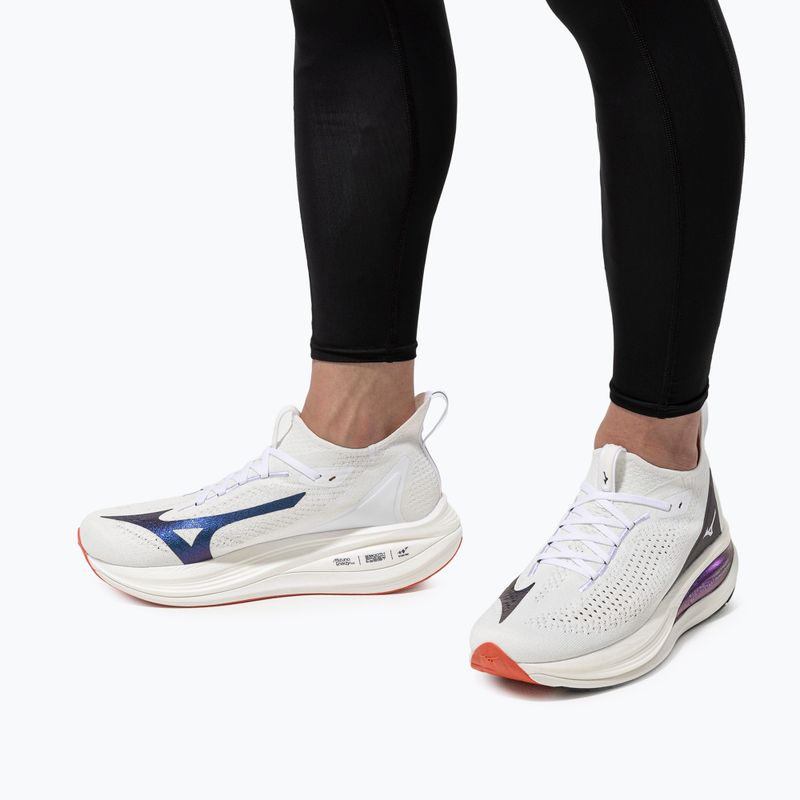Încălțăminte de alergare pentru bărbați  Mizuno Neo Vista 2 white/white/iris bloom 10