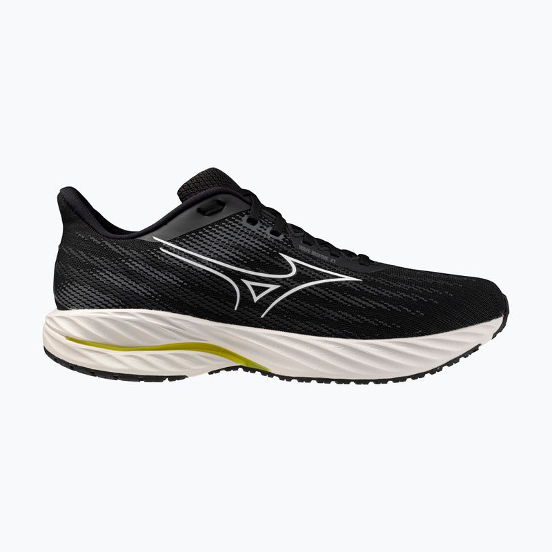 Încălțăminte de alergare pentru bărbați  Mizuno Wave Inspire 21 black/white/vibrant yellow 8