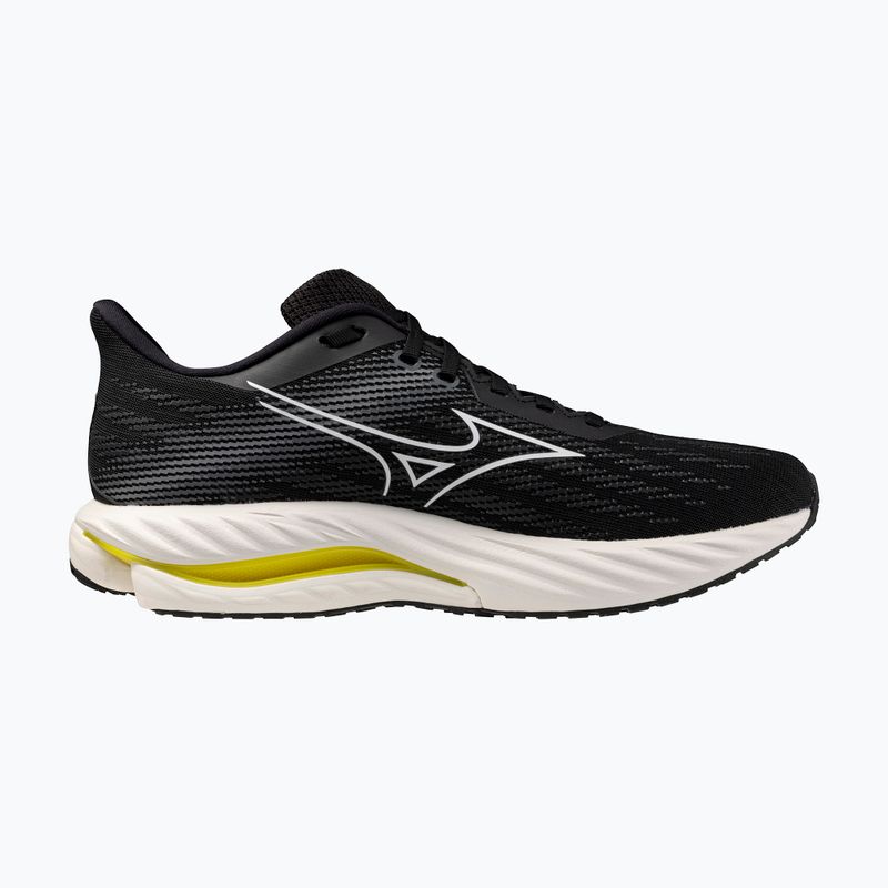 Încălțăminte de alergare pentru bărbați  Mizuno Wave Inspire 21 black/white/vibrant yellow 9