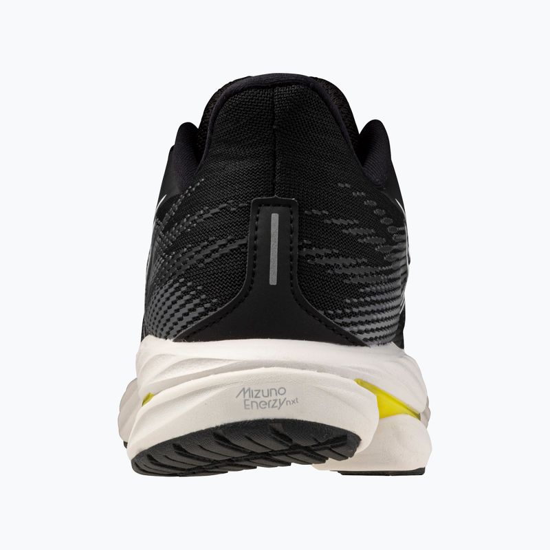 Încălțăminte de alergare pentru bărbați  Mizuno Wave Inspire 21 black/white/vibrant yellow 12