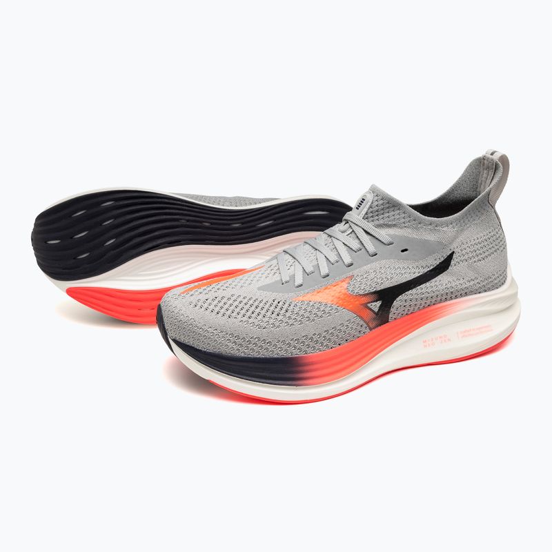 Încălțăminte de alergare pentru bărbați  Mizuno Neo Zen odyssey gray/silver/citrus 9