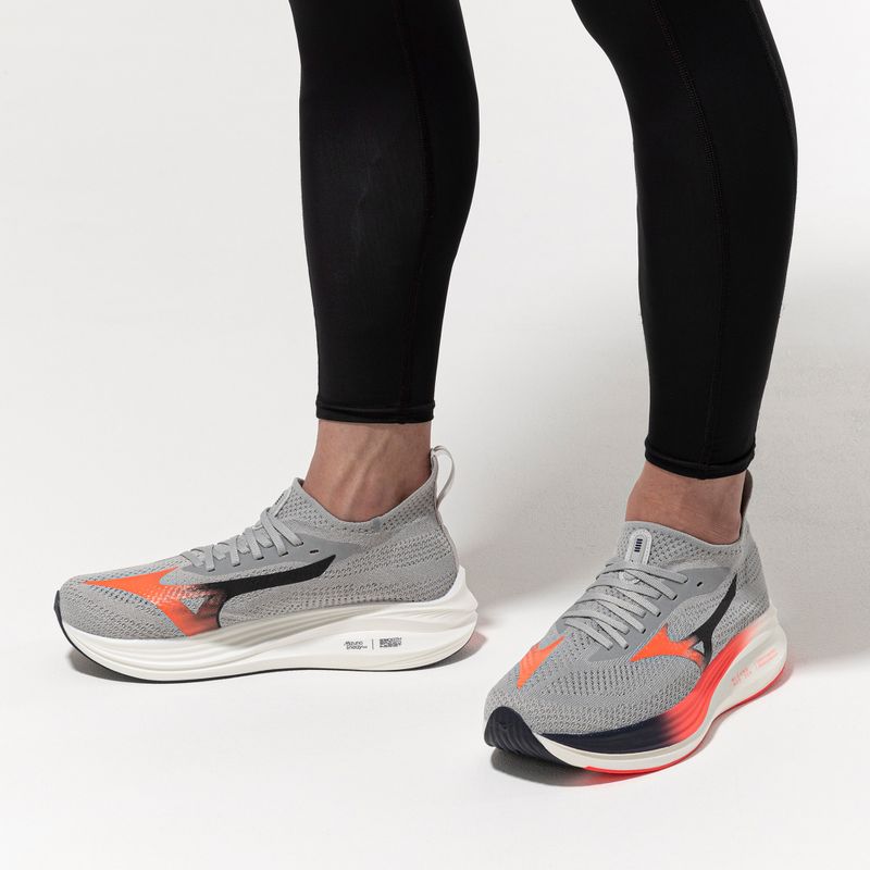 Încălțăminte de alergare pentru bărbați  Mizuno Neo Zen odyssey gray/silver/citrus 10