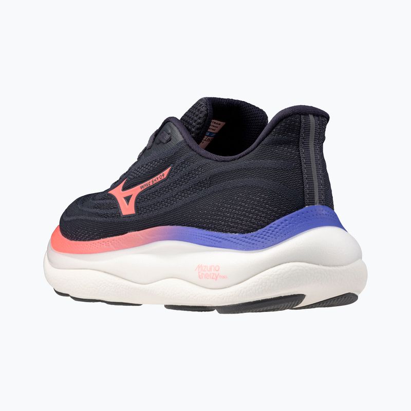 Încălțăminte de alergare pentru femei  Mizuno Wave Sky 9 odyssey gray/striking coral/iris bloom 5
