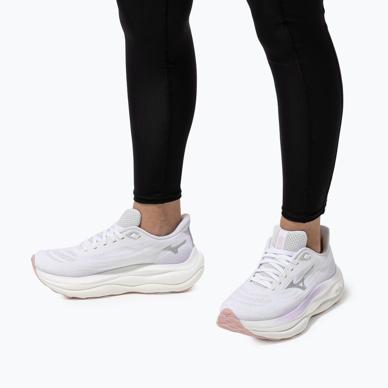 Încălțăminte de alergare pentru femei  Mizuno Wave Sky 9 white/silver/orchid petal 10