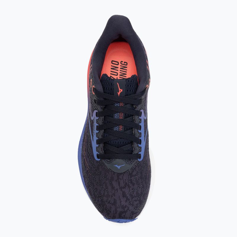 Încălțăminte de alergare pentru femei  Mizuno Wave Rider 29 odyssey gray/iris bloom/calypsocoral 5