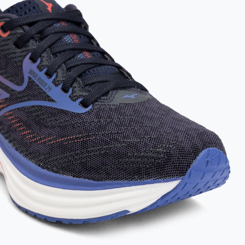 Încălțăminte de alergare pentru femei  Mizuno Wave Rider 29 odyssey gray/iris bloom/calypsocoral 7