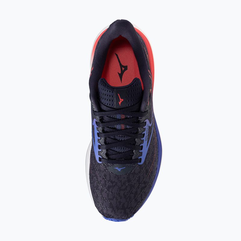 Încălțăminte de alergare pentru femei  Mizuno Wave Rider 29 odyssey gray/iris bloom/calypsocoral 14