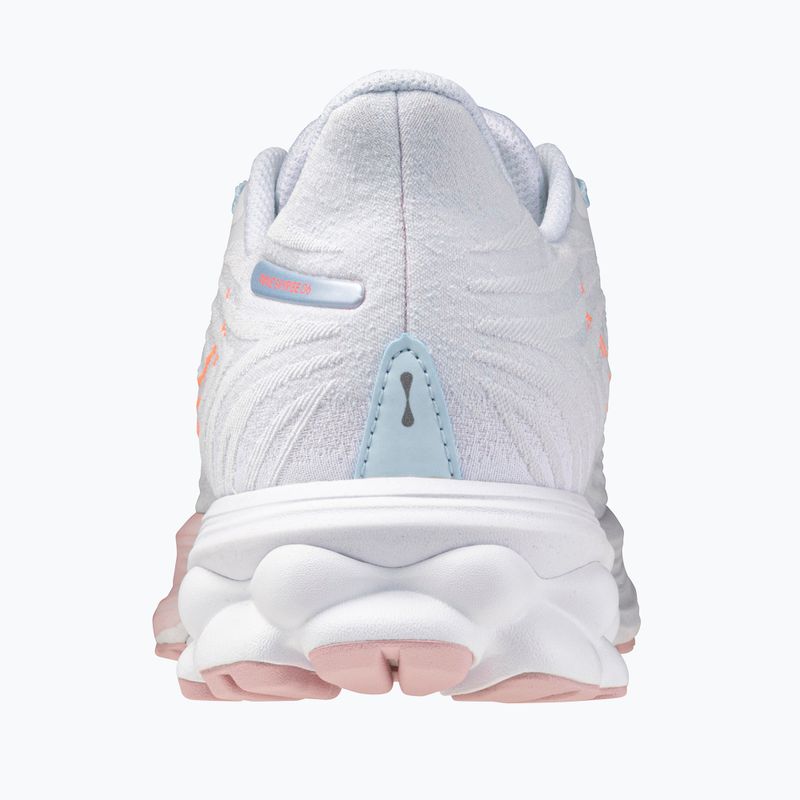 Încălțăminte de alergare pentru femei Mizuno Wave Skyrise 6 Nantucket Breeze/Striking Coral/Bleach Mauve 3