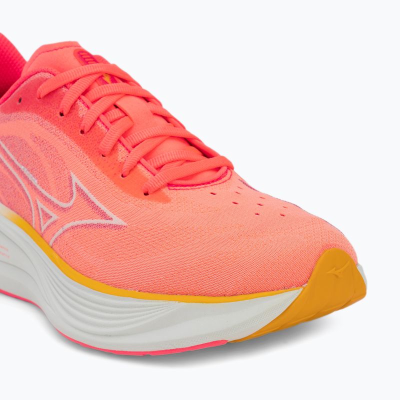 Încălțăminte de alergare pentru femei Mizuno Neo Cosmo striking coral/snow white/citrus 7