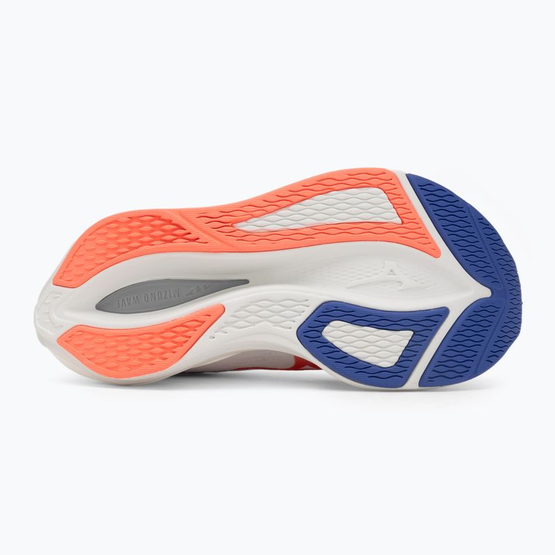 Încălțăminte de alergare pentru femei Mizuno Wave Rebellion Flash 3 white/striking coral/iris bloom 4