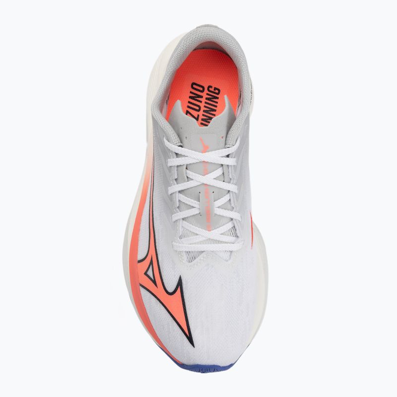Încălțăminte de alergare pentru femei Mizuno Wave Rebellion Flash 3 white/striking coral/iris bloom 5