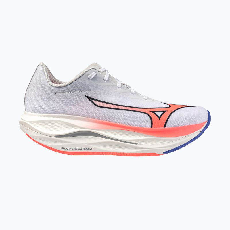Încălțăminte de alergare pentru femei Mizuno Wave Rebellion Flash 3 white/striking coral/iris bloom 9