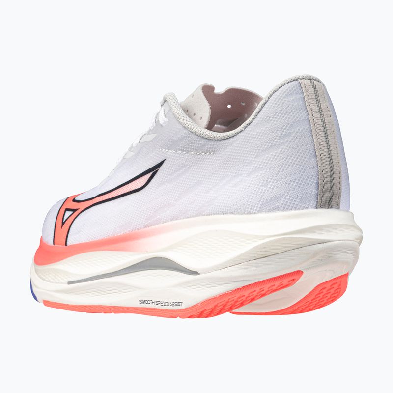 Încălțăminte de alergare pentru femei Mizuno Wave Rebellion Flash 3 white/striking coral/iris bloom 12