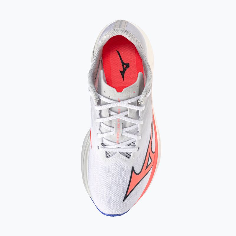Încălțăminte de alergare pentru femei Mizuno Wave Rebellion Flash 3 white/striking coral/iris bloom 14