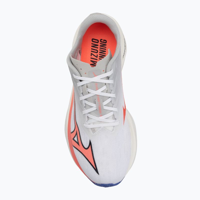 Încălțăminte de alergare pentru femei  Mizuno Wave Rebellion Flash 3 white/striking coral/iris bloom 5