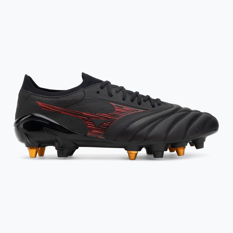 Încălțăminte de fotbal pentru bărbați Mizuno Morelia Neo IV Β Japan Mix black/morelia 40th red/black 2