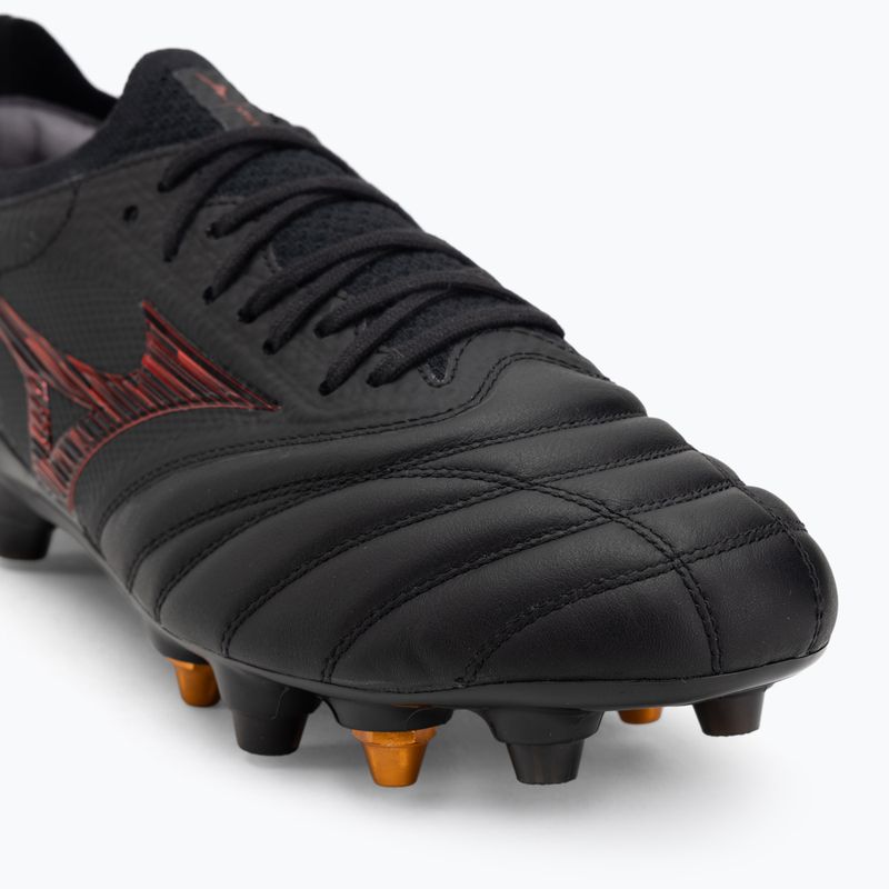Încălțăminte de fotbal pentru bărbați Mizuno Morelia Neo IV Β Japan Mix black/morelia 40th red/black 7