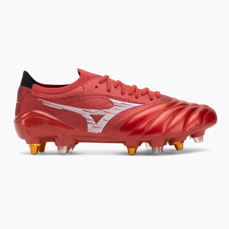 Încălțăminte de fotbal pentru bărbați Mizuno Morelia Neo IV Β Japan Mix morelia 40th red/white/black 2