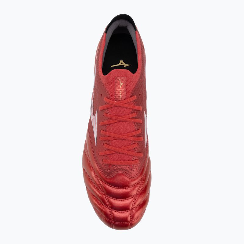 Încălțăminte de fotbal pentru bărbați Mizuno Morelia Neo IV Β Japan Mix morelia 40th red/white/black 5