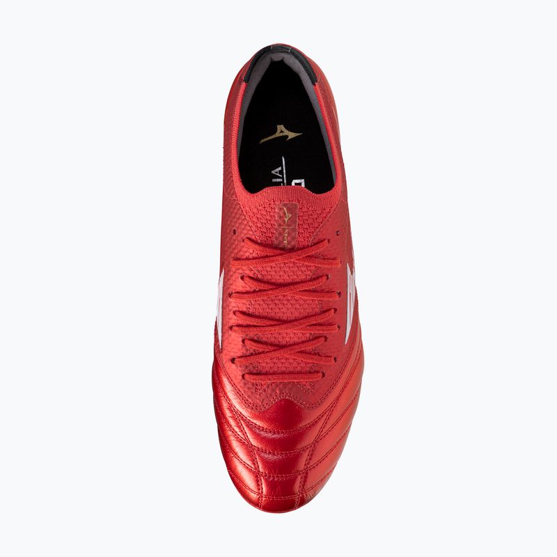 Încălțăminte de fotbal pentru bărbați Mizuno Morelia Neo IV Β Japan Mix morelia 40th red/white/black 5