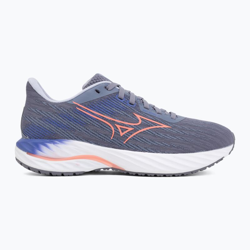 Încălțăminte de alergare pentru femei Mizuno Wave Inspire 21 blue granite/striking coral/irisbloom 2