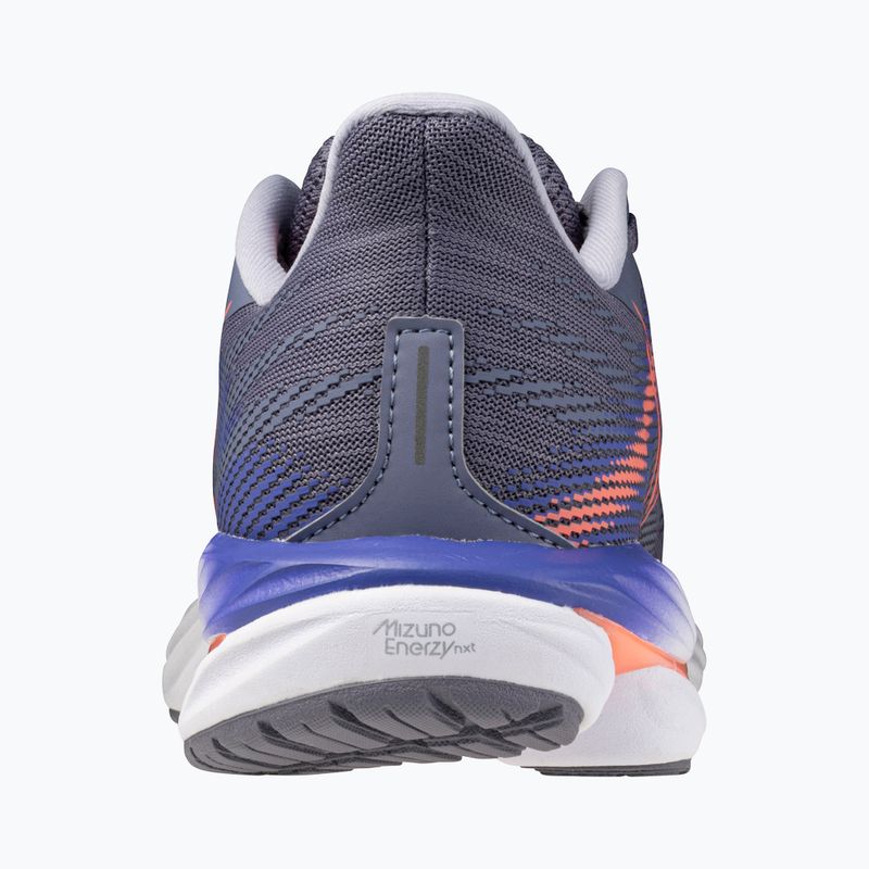 Încălțăminte de alergare pentru femei Mizuno Wave Inspire 21 blue granite/striking coral/irisbloom 4