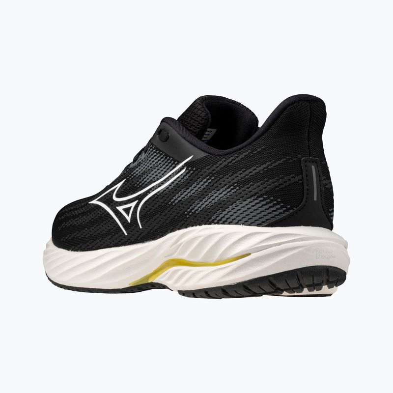 Încălțăminte de alergare pentru femei  Mizuno Wave Inspire 21 black/white/vibrant yellow 4