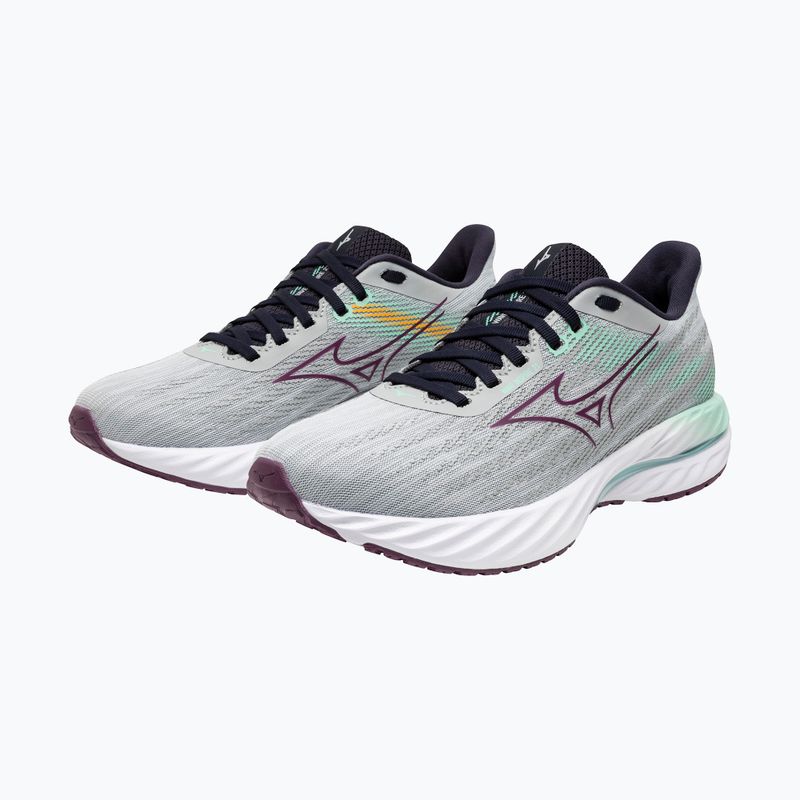 Încălțăminte de alergare pentru femei  Mizuno Wave Inspire 21 pearl blue/dark purple/ice green 8