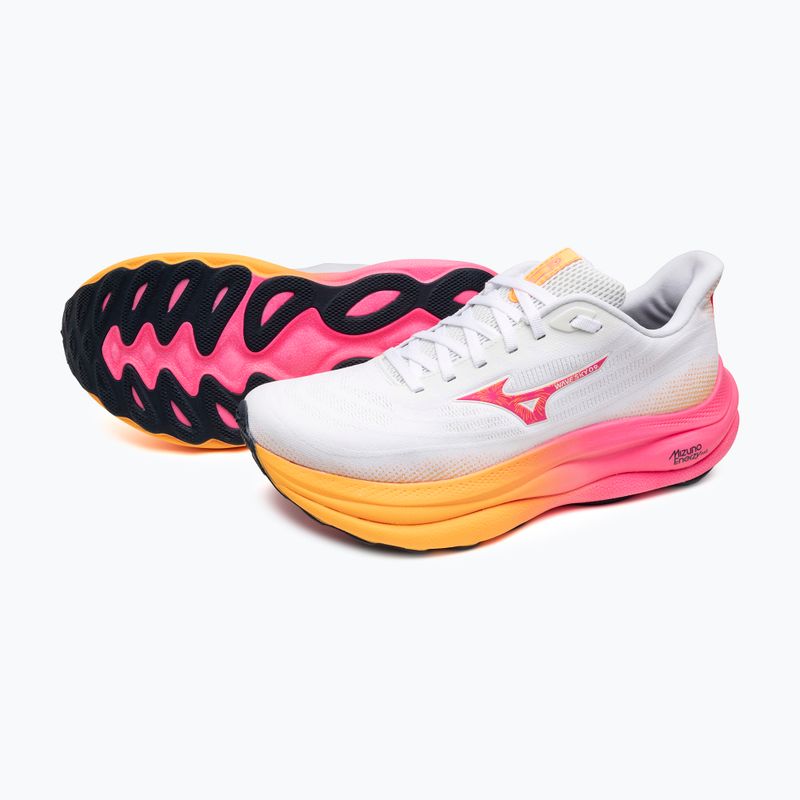 Încălțăminte de alergare Mizuno Wave Sky 9 white/tang orange/pink tetra 9
