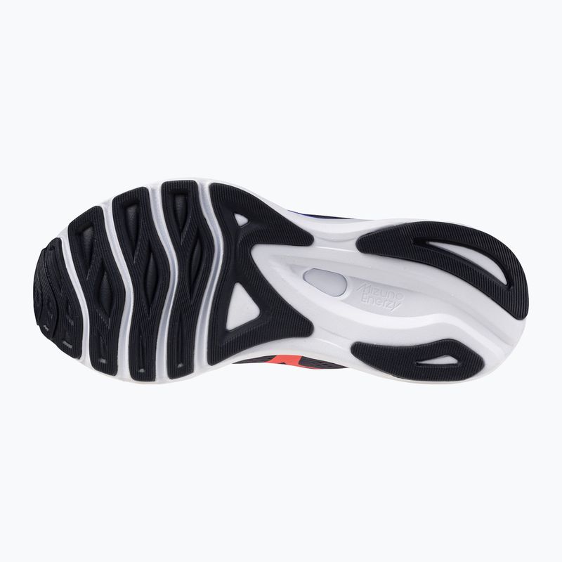Încălțăminte de alergare pentru femei Mizuno Wave Serene 2 baritone blue/striking coral/irisbloom 11
