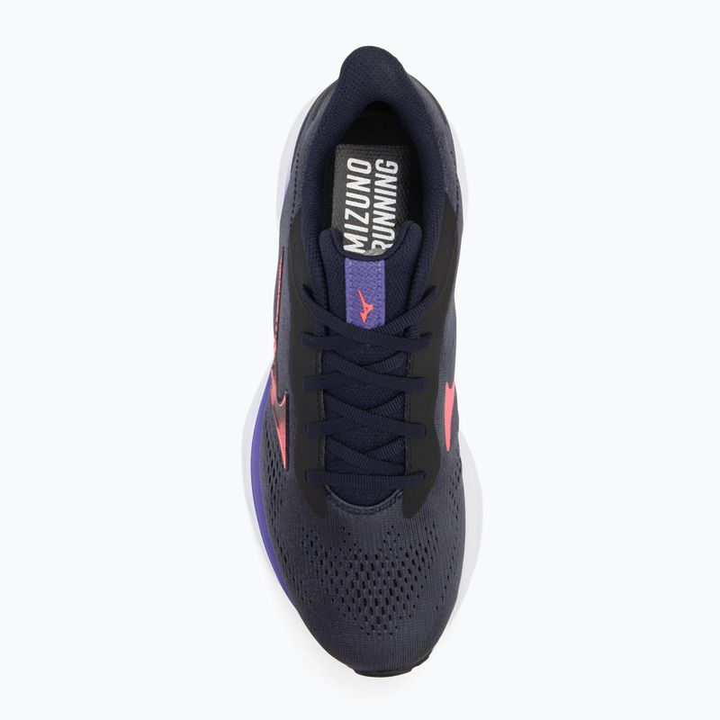 Încălțăminte de alergare pentru femei Mizuno Wave Serene 2 baritone blue/striking coral/irisbloom 5