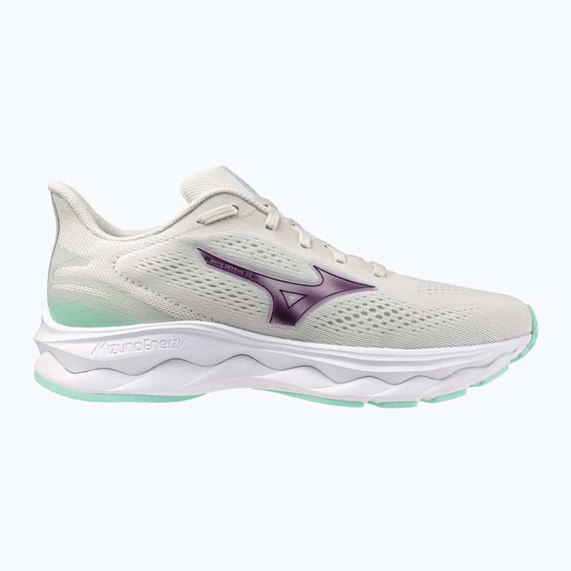 Încălțăminte de alergare pentru femei Mizuno Wave Serene 2 snow white/dark purple/ice green 8