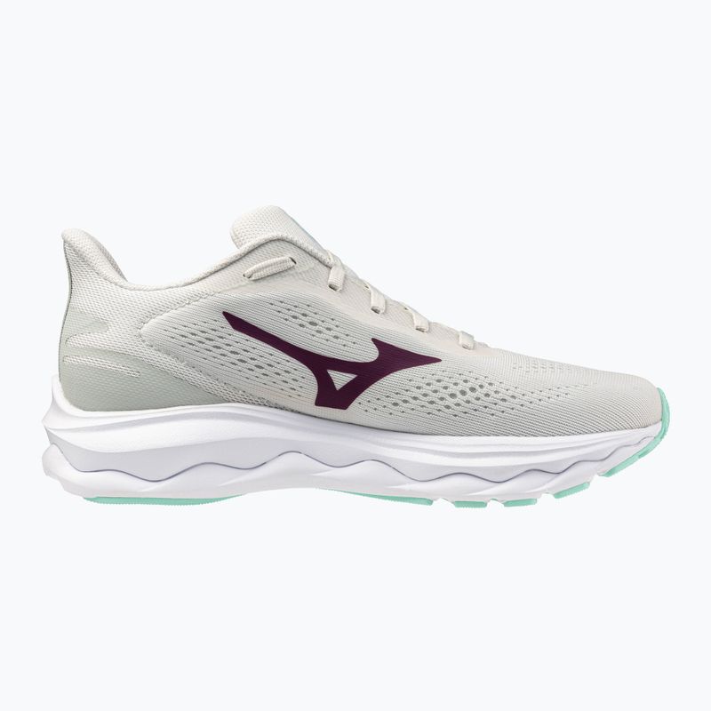 Încălțăminte de alergare pentru femei Mizuno Wave Serene 2 snow white/dark purple/ice green 9