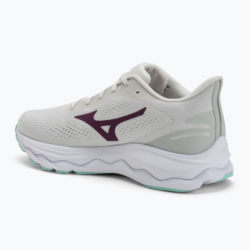 Încălțăminte de alergare pentru femei Mizuno Wave Serene 2 snow white/dark purple/ice green 3