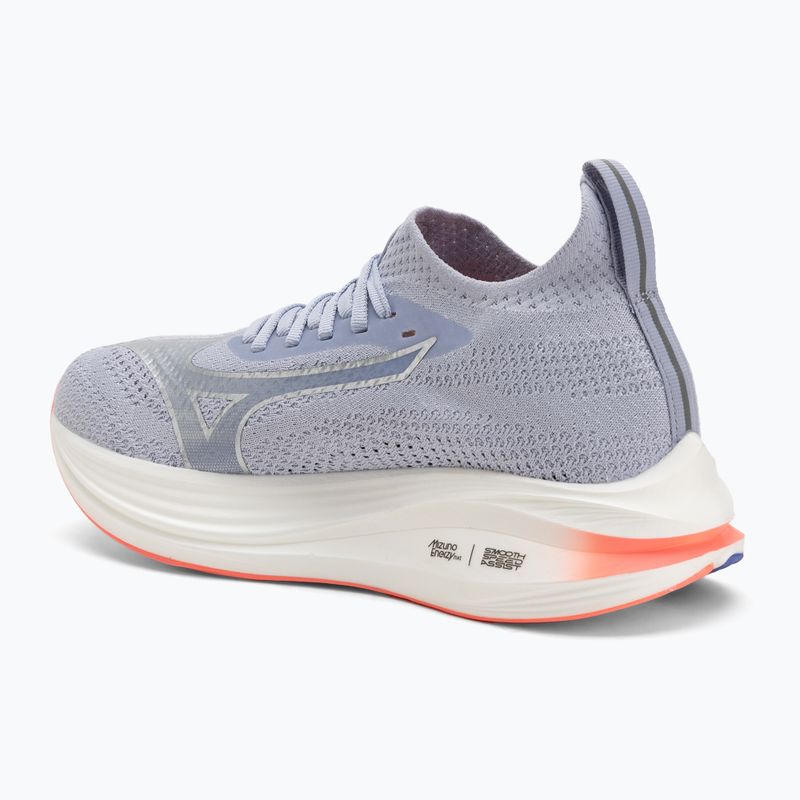 Încălțăminte de alergare pentru femei Mizuno Neo Zen icelandic blue/silver/striking coral 3