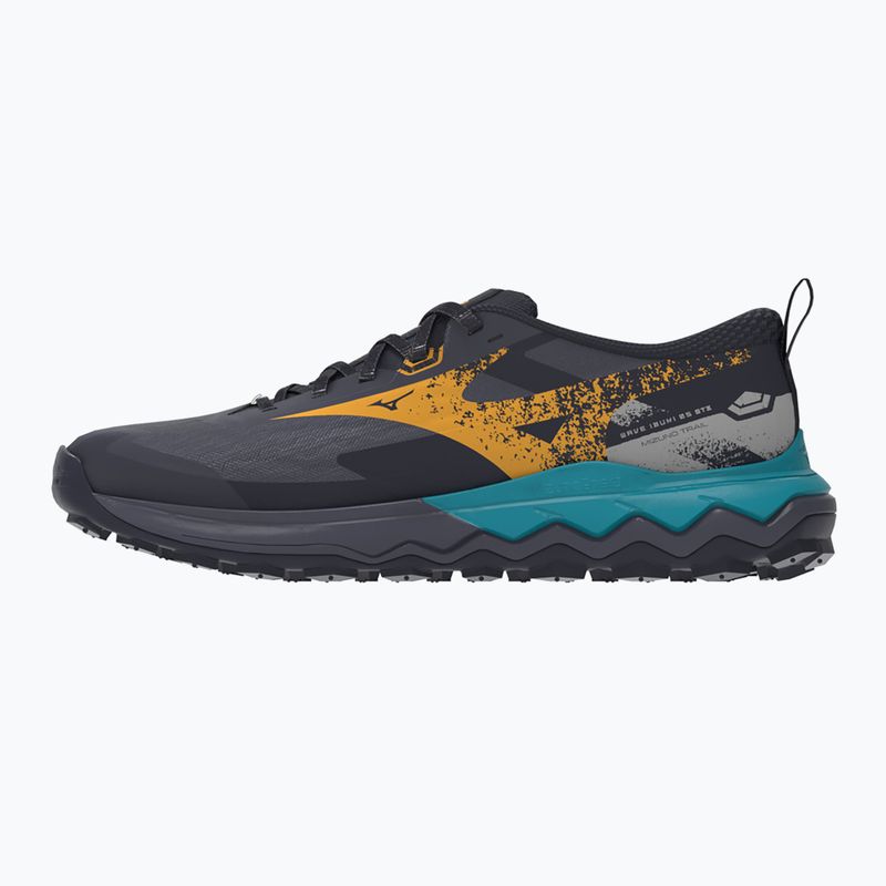 Încălțăminte de alergare pentru bărbați  Mizuno Wave Ibuki 5 GTX odyssey gray/citrus/baritone blue 8
