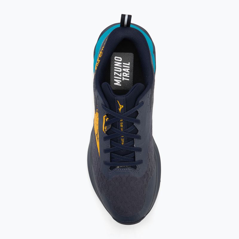 Încălțăminte de alergare pentru bărbați  Mizuno Wave Ibuki 5 GTX odyssey gray/citrus/baritone blue 5