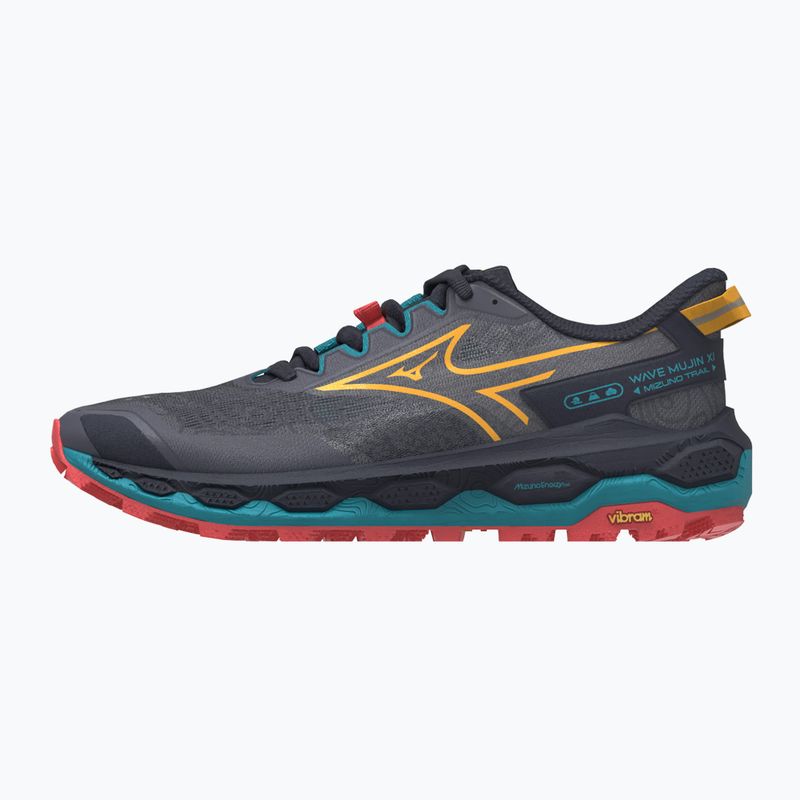 Încălțăminte de alergare pentru bărbați  Mizuno Wave Mujin 11 odyssey gray/citrus/fiery coral 2 8