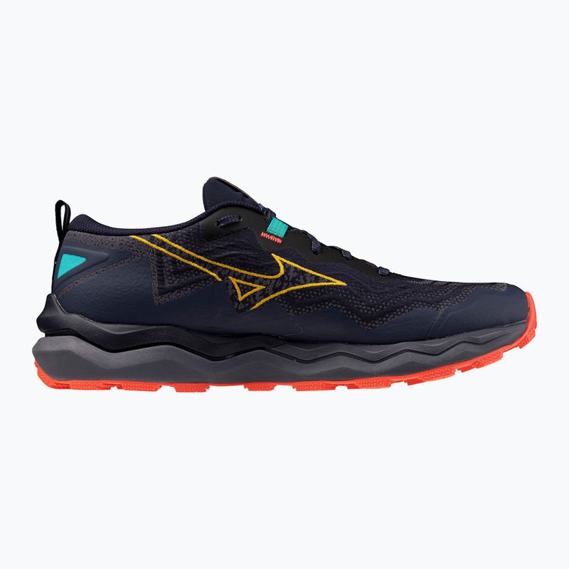 Încălțăminte de alergare pentru bărbați  Mizuno Wave Daichi 9 baritone blue/citrus/fiery coral 2 2