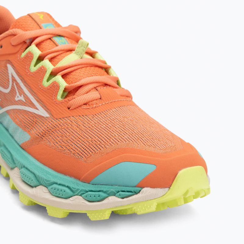 Încălțăminte de alergare pentru femei  Mizuno Wave Mujin 11 fresh salmon/pristine/sharp green 7