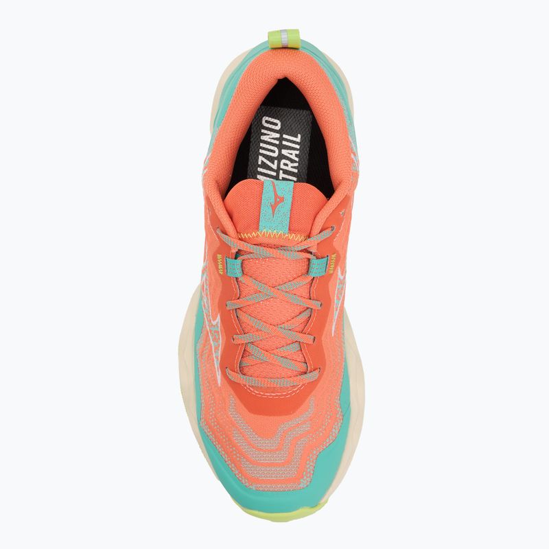Încălțăminte de alergare pentru femei  Mizuno Wave Daichi 9 fresh salmon/white/sharp green 5