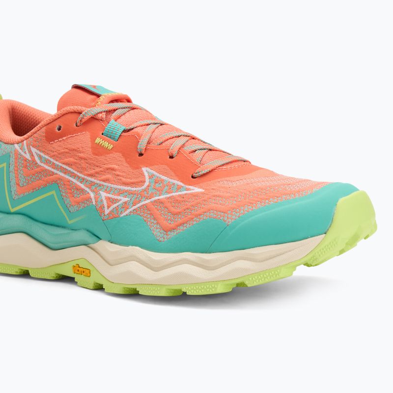 Încălțăminte de alergare pentru femei  Mizuno Wave Daichi 9 fresh salmon/white/sharp green 7
