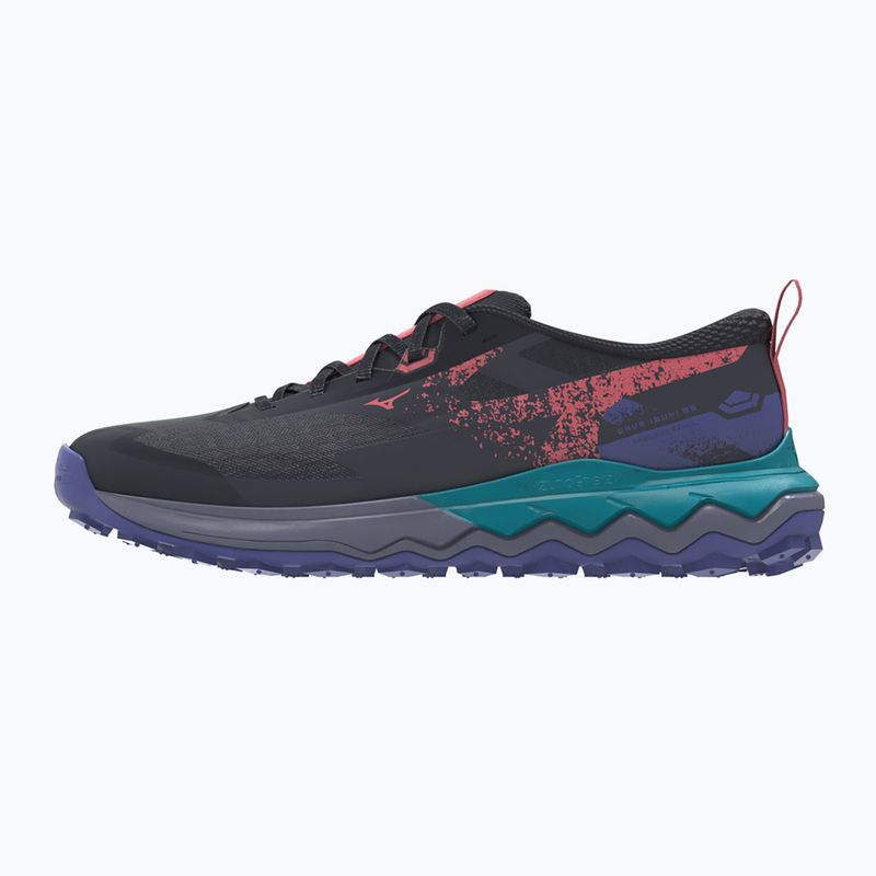 Încălțăminte de alergare pentru femei  Mizuno Wave Ibuki 5 Baritone blue/striking coral/irisbloom 8